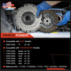 Transmission Clutch Kit Set With Flywheel Compatible Volkswagen Jetta 1999-2005