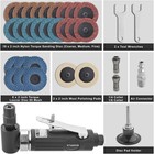 1 4 Inch Angle Air Die Grinder  90 Degree Heavy Duty 20 000 Rpm With 26 Pcs 2-in