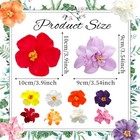 10pcs Hawaiian Flower Hair Clips For Women Bohemian Hairpin Artificial Flower