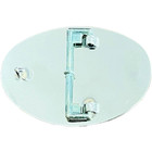 Silver Colored Mirrored Belt Buckle To Be Worn As Is Or Decorated   Engraved
