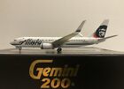 Gemini Jets 1 200 Alaska Airlines Boeing 737-800 Re  N586as  g2asa462  Very Rare