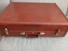 Vintage Samsonite Leather Suitcase 4935 Large Hardcase Luggage