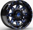 Fuel Lethal 15  Wheels Blue 30  Regulator 2 Tires Kawasaki Mule Pro Fxt  Krx