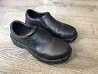 Red Wing 2321 Astm Safety Toe Size 7 B Slip On Work Shoes Black Leather Loafers