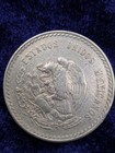 1948 Mexico 5 Pesos Cuauhtemoc Silver Coin 30g 40mm Km 465 Jd42