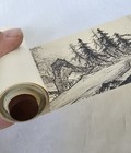 Landscapes Of The Four Seasons Handscroll Japanese Treasure Reproduction Sesshu