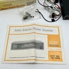 Vtg Realistic Autosound 40 Watt Stereo Power Booster No  12-1869 Used Untested 