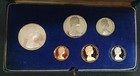Australia 1966 Proof 6 Coin Set - Original Packaging With Light Blue Case