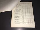 Jonathan Winters Show  4-2-69  Tom Koch  writer  Signed Variety Script   Coa 