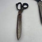 Vintage Lot Of 7 Scissors Shears Betakut Kingshead Griffon Sico Rainbow Set