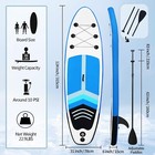 Inflatable Stand Up Paddle Board Sup W  Bag   Accessories surf Control non-slip