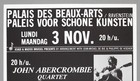 Dizzy Gillespie Chico Freeman     Rare Original Brussels 1980 Jazz Concert Poster