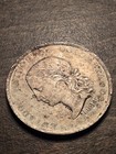 1884 Estados De Unidos De Columbia 5 Decimos-meddelin  835  Silver Coin-rare 