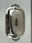 Edwardian Williams Ltd C1910 Rectangle Sauce Tureen Silver Plate Antique 7   x4 5   