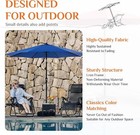 9ft Patio Umbrella Push Button Tilt Crank Outdoor Pool Umbrella 8 Sturdy Ribs