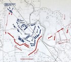 West Point Civil War Map Battle Stones River Murfreesboro Tennessee 11 Am Dec 31