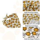  Dog Bandanas Plaid Reversible Triangle Bibs Scarf Accessories Small Pumpkins
