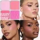 Huda Beauty Blush Filter Blushlighter Blurring Palette Bubblegum Pink Shade 7 5g