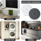 Bathtub Drain Stopper 2pcs 6 Inch Silicone Tub Sink Drain Cover Kitchen