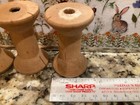 Vintage Antique Wooden 2    X 1-1 2    Spools Lot Of 12 Empty Thread Bobbin