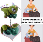 Cute Dinosaurs Wrist Pin Cushion For Sewing With Magnetic  Snap Bracelet Wris   
