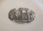 Souvenir Plate Circa  1900-main Street   Sheffield ma