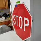 Stop Sign 30  Authentic Retired Street Traffic Road Sign Lot 12-478