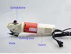 65mm Bl Ade Electric Round Kn Ife Cloth Cu Tter Fabric Cutting Machine 220v