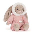  Bashful Beige Bunny Snow Suit Soft Toy Plush Toys Stuffed Animal
