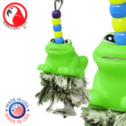 934 Frog Plucker Bird Toy Parrot Cage Toys Cages Cockatiel Parakeet Conure