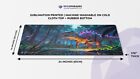 Dinosaur Playmat   24 x14  Magic The Gathering Commander Mtg Player Card Mat Edh