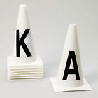 Ovation Arena White Dressage Cones-set Of 8  1  In Height - 467777wht-set8