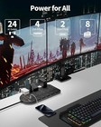 Ultimate 24 Outlet Power Strip With 6 Usb Ports   Surge Protection  Wall Mount