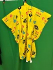 Japanese Traditional Kimono Girls Size Length 31  With Wrap   Size 3-4 T