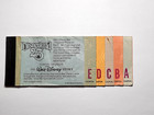 Disneyland 1980 Adult Vintage A-e Park Ride Book Admission W 5 E Tickets Disney 