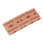 Pm Company Tubular Coin Wrappers Quarters  10 Pop-open Wrappers 1000 pack 53025
