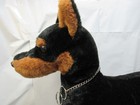 Vintage 1979 Dakin Doberman Pinscher 22  Plush Toy Stuffed Animal Dog  S85jj