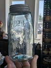 Quart Red Key 1858 Mason Fruit Jar