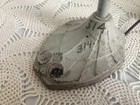 Vintage Original 21    Faries Co Cast Iron Industrial Gooseneck Lamp Base Works
