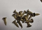 Vintage White Clad Ice Box Hardware Lot Brass Simmons Hinges Latch Nameplate Tag