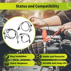 4x Abs Wheel Speed Sensor Front Rear Left Right For Dodge Charger 2015-2022 Rwd