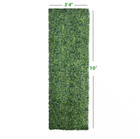 Artificial Light Green Boxwood Roll For Outdoor Use Uv Protected 40 In  X 120 In
