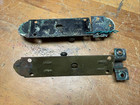 2 Vintage Latch Door Slide Lock Antique Sliding Bolts Barrel 5    6  Long