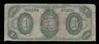 Sc 1891  1 Fr 351 Treasury Note    in Coin    Red Seal  378 