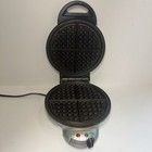 Villaware Waffle Maker 2004 Uno Classic 7   Round Chrome Working Great 