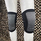 New Hydra Black 2 0 Paintball Knee Pads - Black grey - X-large