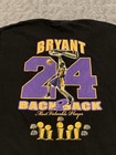 Vintage Kobe Bryant La Lakers Shirt Back 2 Back The Finals Mvp 2009 2010 L Cut