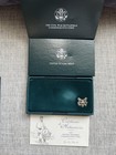 1995 Civil War Battlefield Proof Us Mint 2 Coin Silver Dollar Set W  Box Coa