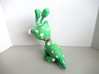 2007 Neopets Nwt Green Speckled Aisha Stuffed Plush Toy Rare Htf 10  Tall