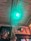 New 5   -6    Pufferfish Lamp W green  Led Tiki Bar Smokin Tikis Oceanic